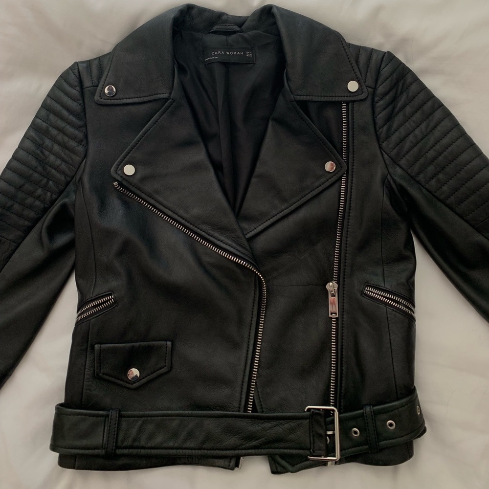 Zara Black Utility Jacket